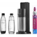 Produktbild: SodaStream Duo Wassersprudler Glasflaschen Spülmaschinenfest titan