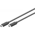 Produktbild: Goobay USB 3.1-Stecker Typ C > USB 3.1-Stecker Typ C 0,5m schwarz