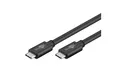 Produktbild: Goobay USB-C Kabel USB 3.2 Gen 1 Power Delivery USB-Kabel, USB-C, (50 cm), 5 Gbits Datenübertragung
