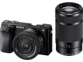 Produktbild: SONY Sony Alpha 6100 E-Mount Kit Systemkamera mit Objektiv 16-50 mm, 55-210 7,6 cm Display Touchscreen, WLAN