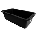 Produktbild: Doktorvolt Mörtelwanne - Baueimer Mörtelkasten Bauwanne - 40 L - aus PP/PE-Regranulat - Eckig Schwarz