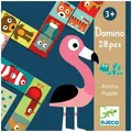 Produktbild: Djeco Lernspiel Domino Tiere (mult) (Multilingual) (5408165)