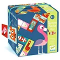 Produktbild: DJECO Spiel Lernspiel Lotto Domino Tiere 28–30 Teile 2 Jahren pädagogisch wertvoll, Kinderspiel