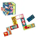 Produktbild: Djeco Domino Animo-Puzzle, Mehrfarbig (30)