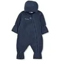 Produktbild: Sterntaler® Overall uni aus Microfleece (1-tlg) mit Hand- und Fußstulpen blau|grün 68