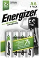 Produktbild: Energizer Universal HR06 Mignon (AA)-Akku NiMH 1300 mAh 1.2V 4St.