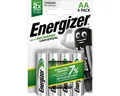 Produktbild: Energizer Akku Recharge Universal - Mignon (AA) 1300 mAh vorgeladen 4 Stück. Batterie