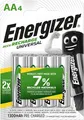 Produktbild: Energizer Mignon-Akku NiMH Universal AA 1300mAh 4er