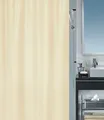Produktbild: Spirella Schimmel Duschvorhang-Anti-Bakteriell, waschbar, wasserdicht-Polyester, „Primo “ 240x180cm Beige, Sergé 240 X 180 cm