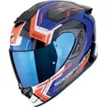 Produktbild: Scorpion EXO-1400 Evo II Air Linart Helm, schwarz-rot-blau, Größe 2XL für Männer