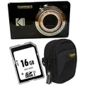 Produktbild: Kodak FZ55 schwarz Digitalkamera Set Angebot - Schwarz