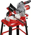 Produktbild: Einhell Zug-Kapp-Gehrungssäge TC-SM 2531/2 U (1900 W, max. 70 mm x 310 mm Schnitttiefe/-breite, Ø 254 mm Sägeblatt, Untergestell, neigbarer Sägekopf, Zugfunktion, Laser)