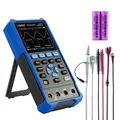 Produktbild: OWON HDS2102S Handoszilloskop, 100MHz Bandbreite tragbares 3 in 1 Digitalmultimeter Oszilloskop, 20000 Zählungen mit 2 Kanal USB Typ C und 3,5 Zoll LCD Display(oszilloskop+multimeter+generator)