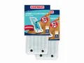 Produktbild: Leifheit Bundle Wischbezug CLEAN TWIST M / Combi M micro duo (2er Set) Wischbezug (Mikrofaser, 14.0x42.0 cm, 2-tlg., Waschbar bei 60°C, Wischbreite 33cm, für alle glatten Böden)