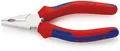 Produktbild: KNIPEX 03 05 140 Kombizange mit Mehrkomponenten-Hüllen verchromt 140 mm