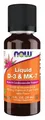 Produktbild: Now Foods Liquid D-3 & MK-7
