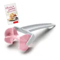 Produktbild: BETTY BOSSI Rose Roller Teigroller Teigform aus Kunststoff Snacks Rosa Grau NEU