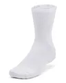 Produktbild: Under Armour Unisex 3-Maker 3pk Mid-Crew, atmungsaktive Sportsocken mit Mittelfußstütze, halbhohe schnelltrocknende Socken mit Polsterung für Herren und Damen,White/White/Mod Gray,LG