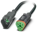 Produktbild: Phoenix Contact 1415005 Sensor-/Aktor-Kabel 1.5m Polzahl Sensoren: 3 1St.