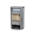 Produktbild: THORMAVYROBA Kaminofen FRANKFURT 9,5kW Speckst. H/B/T: 1103/629/487mm 08082289