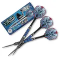 Produktbild: Viking Raven Steel Tip Dart Set | 90% Tungsten Steeltip Darts | Hochwertige Dartpfeile Set mit Schäften und Flights | Präzision und Kontrolle | 23 Gramm