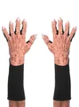 Produktbild: Monsterhände hellhäutig - Handschuhe mit Latexapplikationen für widerliche Wesen