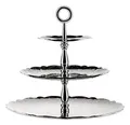 Produktbild: Alessi MW52/3 Dressed for X-Mas Etagere aus Edelstahl mit Reliefdekor Stahl ~D~