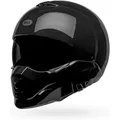 Produktbild: Bell - BROOZER SOLID ECE Helme - Erwachsene Unisex - Schutzausrüstung, Fahrradhelm, Straßenhelm, Straßen-Schutzhelm, Schwarz, XL