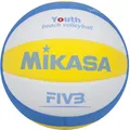 Produktbild: Mikasa Volleyball SBV Youth Beachvolleyball Trainingsball Kinder Gr 5 weiß blau