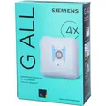 Produktbild: Siemens Staubsaugerbeutel VZ41FGALL, 4 Stück, für Staubsauger Siemens VS06A111, VSQ5, GL, BBS