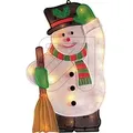 Produktbild: LED-Schneemann  20 LEDs ww 28x46cm 2851-010