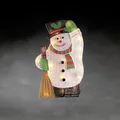 Produktbild: Konstsmide LED Fensterbild, Schneemann, 20 warm weiße Dioden, 230V, Innen, weißes Kabel - 2851-010