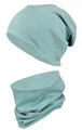 Produktbild: TupTam Beanie Kinder Beanie Mütze Schlauchschal Set aus Jersey und Rippstoff