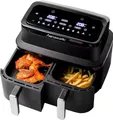 Produktbild: Heißluftfritteuse AirFryer Schwarz 2600W XXL 9L - Hanseatic HAF212600D 39156050