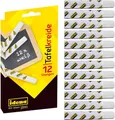 Produktbild: Idena - Tafelkreide in Faltschachtel, 12 Stangen (Weiß | 4er Pack)