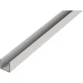 Produktbild: Gah - Alberts Ba-profil, U-form, Alu Natur, Lxbxhxs 1000 X 8 X 8 X 1 Mm