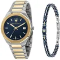 Produktbild: MASERATI MASERATI WATCHES R8853142009 Herrenarmbanduhr Set mit Schmuckarmband