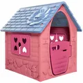 Produktbild: Dohany Spielhaus pink Kinderspielhaus Gartenhaus Indoor Outdoor +2J