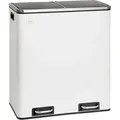 Produktbild: SVITA TM2X30 Treteimer 60 Liter Abfalleimer Küchen-Ordnung Weiß