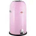 Produktbild: WESCO Tretabfalleimer 184631-26 KICKMASTER in PINK mit 33 Liter Volumen / Abfallsammler / Mülleimer - Rosa