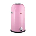 Produktbild: Wesco Mülleimer Kickmaster mit Dämpfer Abfallsammler Müllsammler Rosa 33 Liter