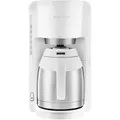 Produktbild: Rowenta Kaffeemaschine Adagio CT 3811, mit Thermoskanne, 1,25 Liter, 850 Watt, weiß, bis zu 10 Tassen