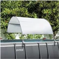 Produktbild: Intex Son­nen­dach für Frame Pools - Hellgrau (28054)