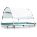 Produktbild: Intex Poolüberdachung 375 x 180 cm weiß für INTEX Frame Pools Pooldach