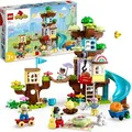 Produktbild: LEGO 10993 DUPLO 3-in-1 Baumhaus Spielzeug für Kleinkinder ab 3 Jahren, Mädchen und Jungen mit 4 Figuren, Tieren, Konstruktionsspielzeug mit Baus... - Bronze