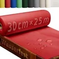 Produktbild: DecoHomeTextil Heimtextilmanufaktur Tischläufer Rolle Tischdeckenrolle Vliesstoff Vlies Rot 0.3 x 25 m 80g/m² abwaschbar wasserabweisend