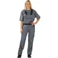 Produktbild: Planam Highline Damen Latzhose Schiefer/schwarz/rot 54