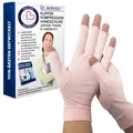 Produktbild: Dr. Arthritis Von Ärzten Entworfen, Arthrose Handschuhe mit Kupfer, Fingerlose Kompressionhandschuhe für Frauen und Männer, für Schmerzlinderung und Wärme, Pink, L