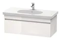 Produktbild: Duravit DuraStyle Waschtischunterbau wandhängend 1 Auszug 1000 x 453 x 398 mm...