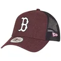 Produktbild: New Era Adjustable Trucker Cap - Heather Boston Sox Maroon